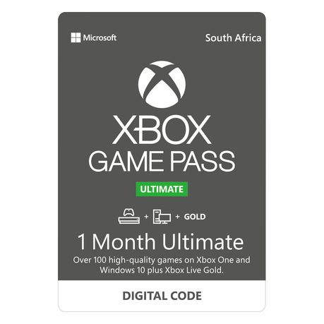 Xbox Game Pass Ultimate 1 Month Membership - 4251604177285 1