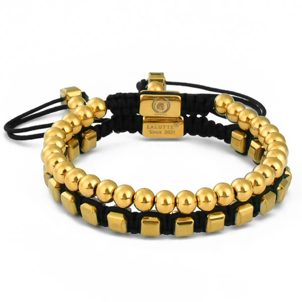 Gold Pearls Bracelet | Lalutte -
